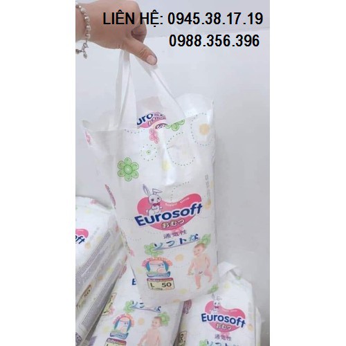 Bỉm Eurosoft Nhật Bản M100, L100, XL100, XXL100, XXXL100 Euro soft