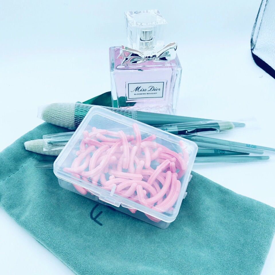 ♨♞❈Còn hàng trong vài giây, đóng hộp 50 dụng cụ uốn mi, đệm gel thay thế, vòng nối mi, đệm dải cao su silicon đàn hồi cao, dụng cụ làm đẹp lông mày | BigBuy360 - bigbuy360.vn