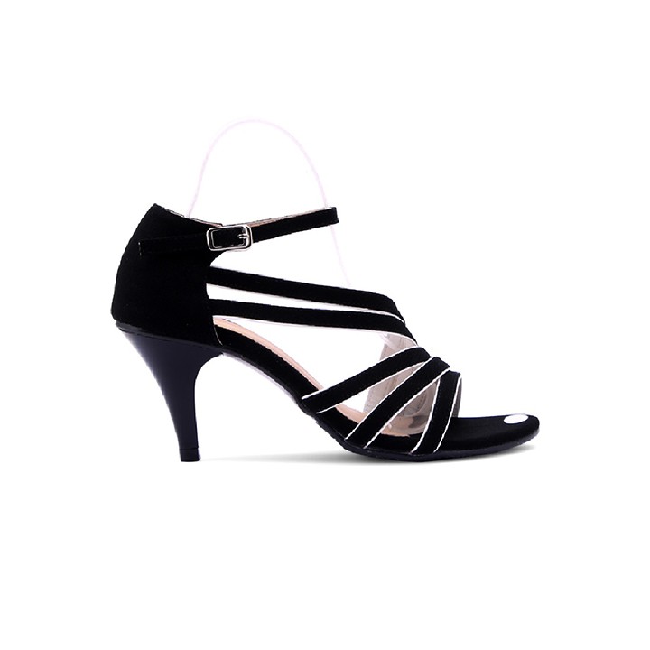 Giày sandal nữ Huy Hoàng màu đen-HP7061