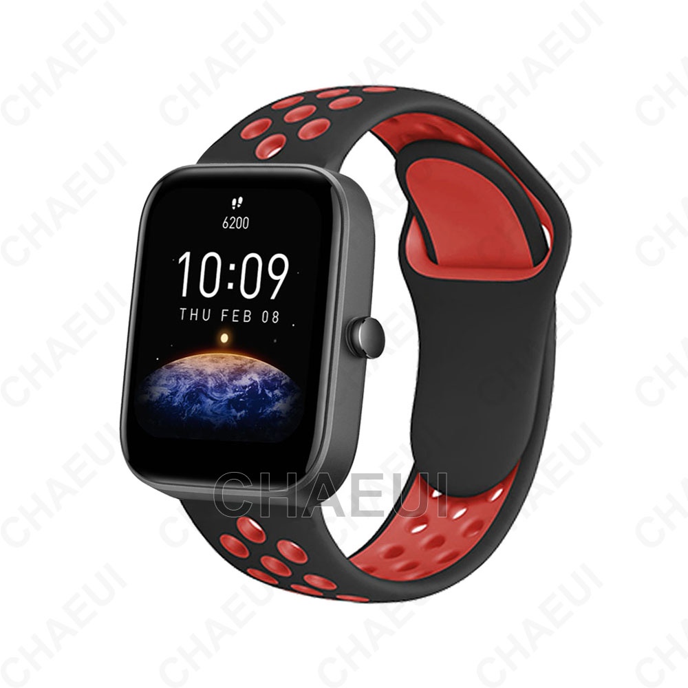 Silicone Dây Đeo Silicon Thay Thế Cho Đồng Hồ Thông Minh Xiaomi Huami Amazfit Bip 5 3 U Pro GTS 4 Mini GTS3 GTS2
