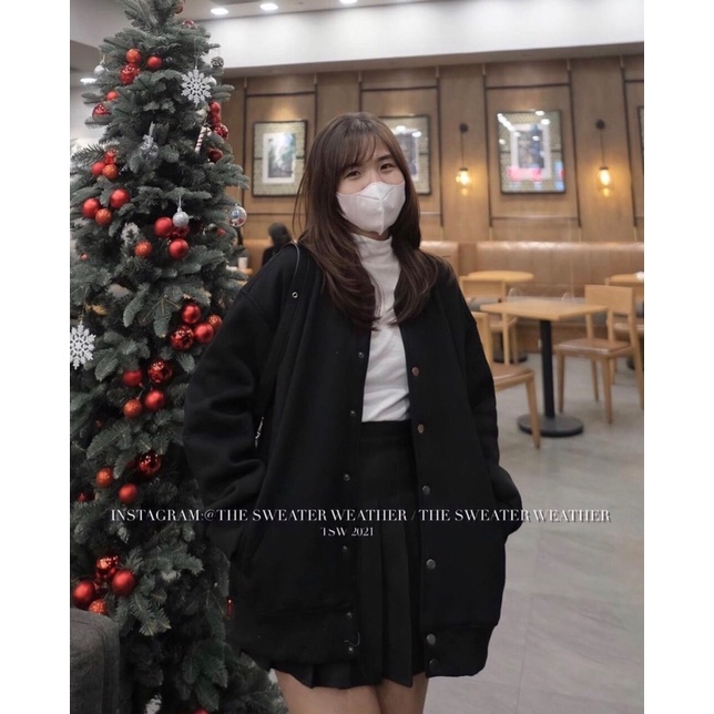 Áo khoác nỉ bomber 3 màu siêu xịn (Ảnh thật)