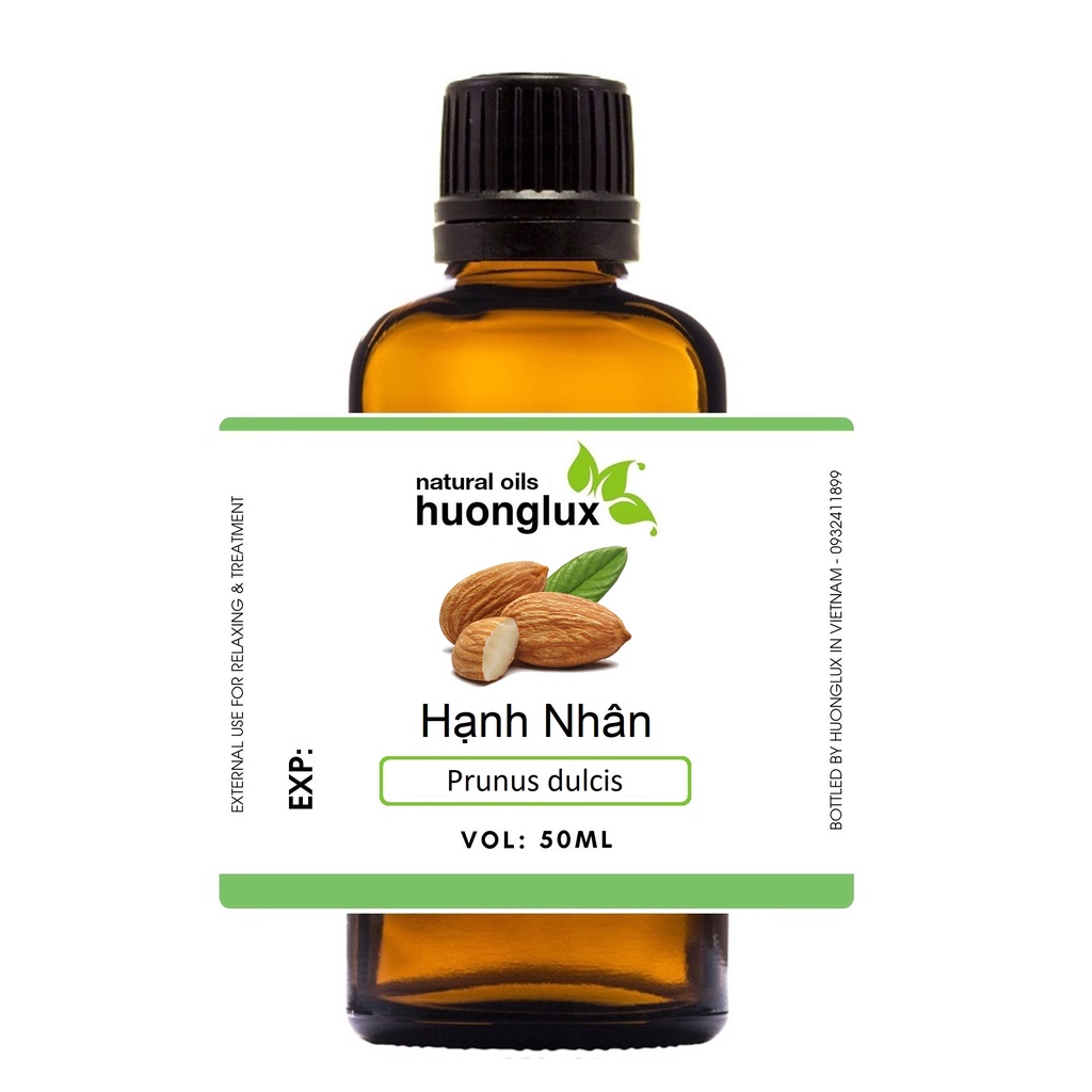 Organic dầu Hạnh nhân ngọt Sweet Almond oil hữu cơ