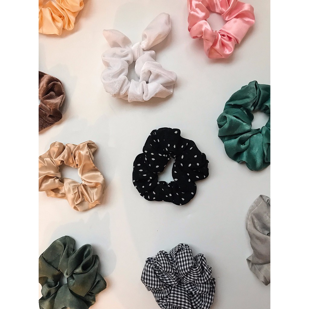 Dây cột tóc clearance 50% off (3) scrunchie