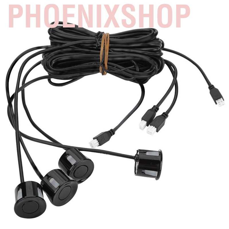 Set 4 cảm biến radar hỗ trợ lùi xe hơi tiện lợi
