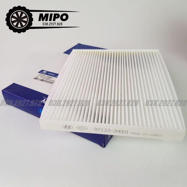 Lọc gió điều hòa, máy lạnh xe K3 (12-16), Cerato (16-18), Elantra (11-15), Avante, Creta, Rondo, Verna (Mã:971332H001)