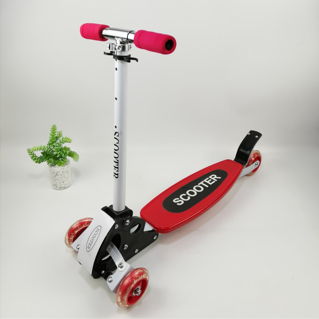 Xe trượt Scooter cao cấp bằng kim loại phù hợp với các bé từ 3-8 tuổi,Xe trượt Scooter 3 Cao cấp