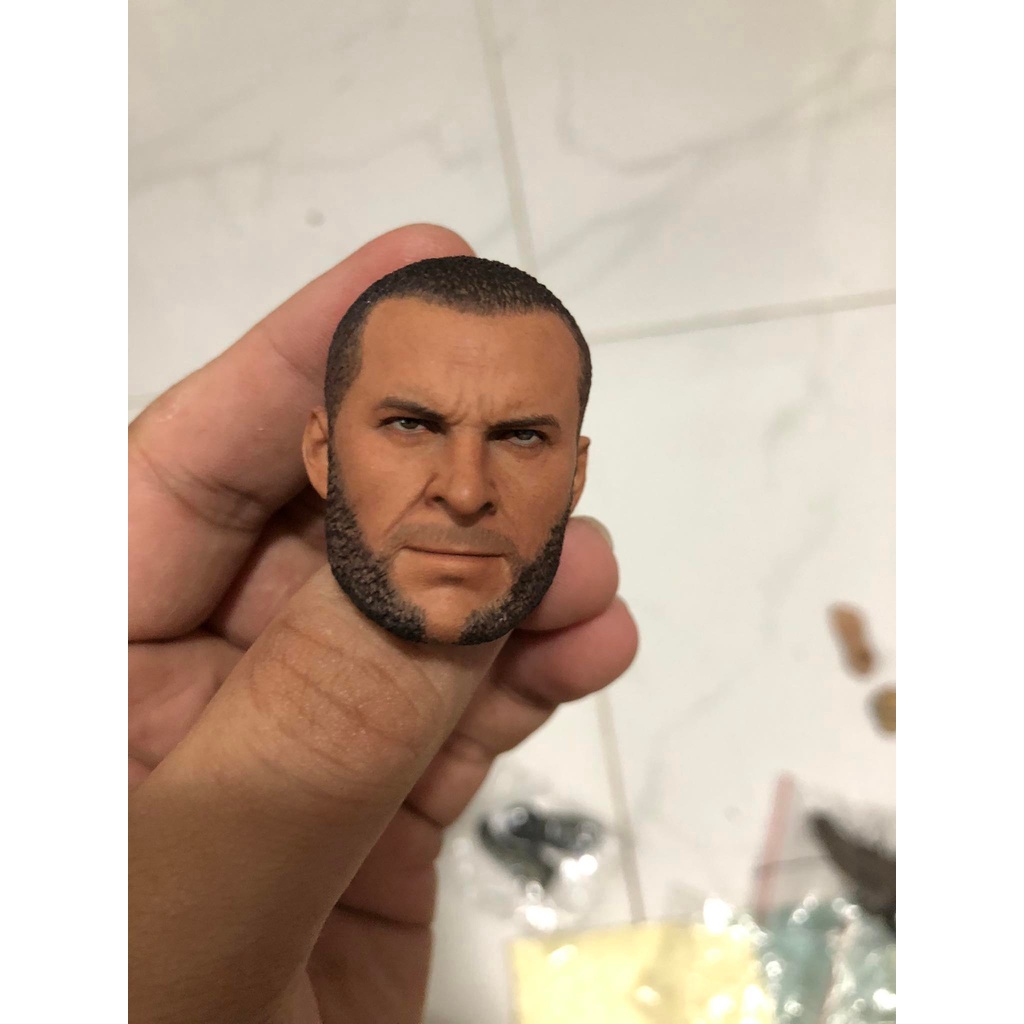 Mô hình head X men người sói wolverin tóc ngắn - Custom figure