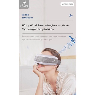 Máy Massage Mắt Azaki E191 Plus Chính Hãng