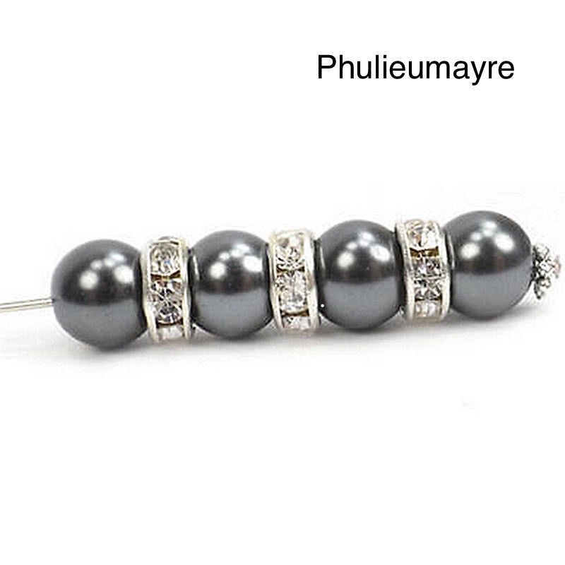 50 Hạt charm đính đá