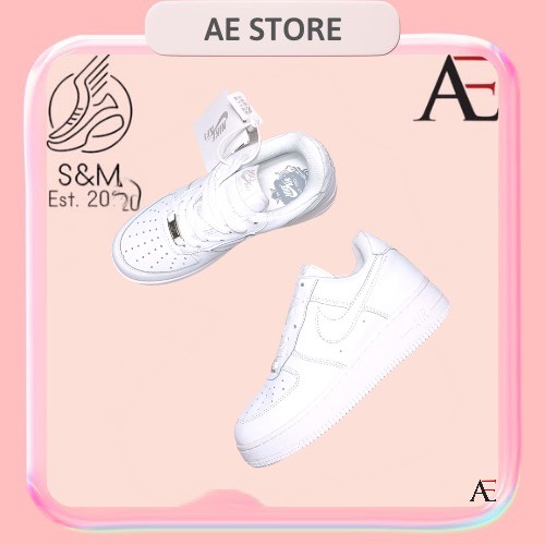 [More&More] Giày AF1 allwhite, af1 full trắng loại 1 bao chất lượng 𝗕𝗲𝘀𝘁 𝗤𝘂𝗮𝗹𝗶𝘁𝘆 MSN2871 | BigBuy360 - bigbuy360.vn