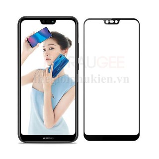 Kính Cường Lực 5D Huawei Y9 2019 Full Màn Keo Toàn Màn Hình Tặng Keo Chống Hở Mép