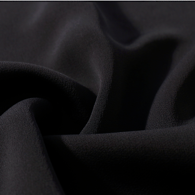 Đầm Voan Màu Đen Trơn Ôm Eo Phong Cách Hàn Quốc Thời Trang