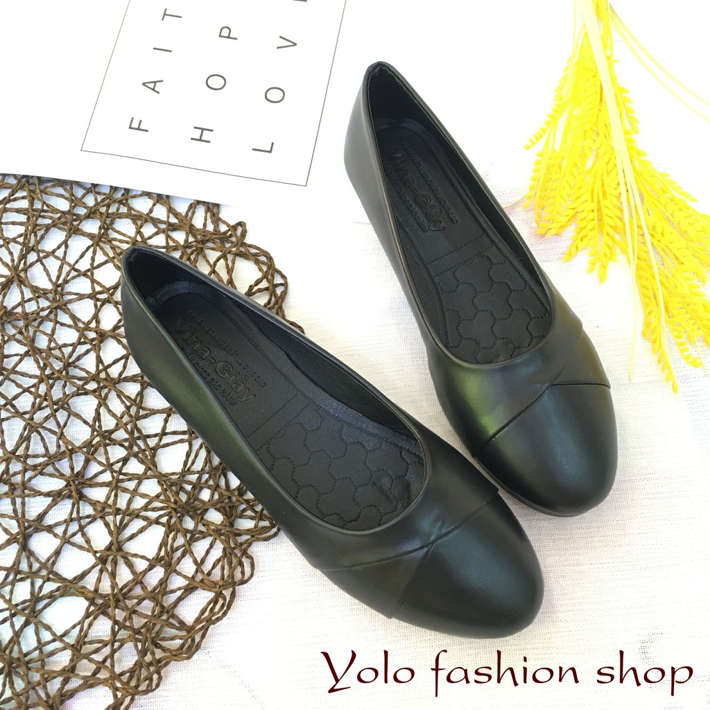 [Hình thật] M17 Giày búp bê nữ đế bằng hàng VNXK họa tiết nơ lật siêu bền, êm chân | BigBuy360 - bigbuy360.vn