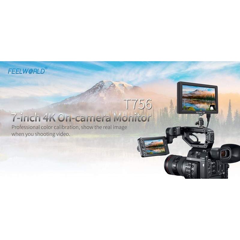 Màn hình 4K HDMI IPS 7 inch T756 Feelworld