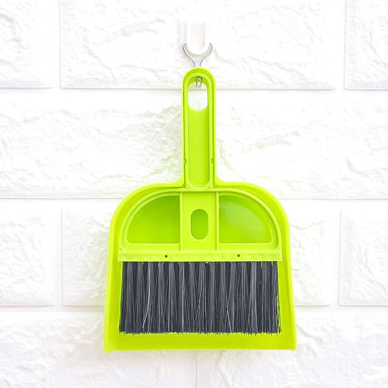 Bộ chổi và xẻng quét bàn phím máy tính- quét bàn thờ - chổi quét bụi kèm ki hốt rác mini