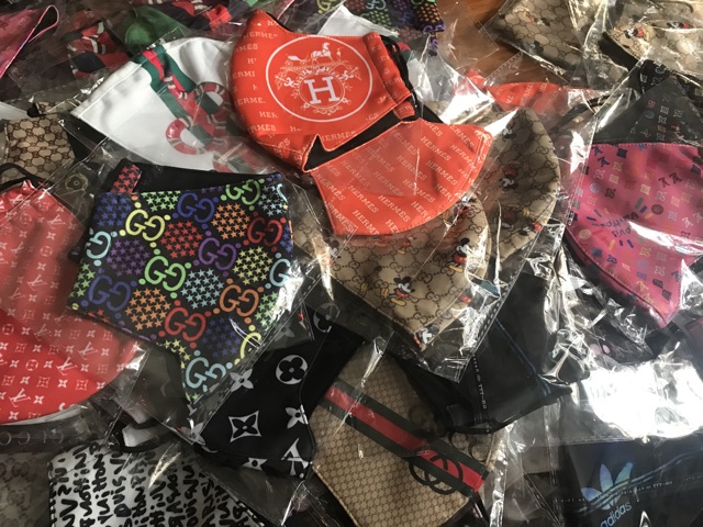 Khẩu trang vải 2 lớp in 3D người lớn phôm to | BigBuy360 - bigbuy360.vn