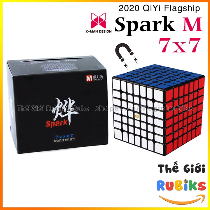 Rubik XMan Spark 7x7 M Có Nam Châm Cao Cấp (Hãng Mod M)