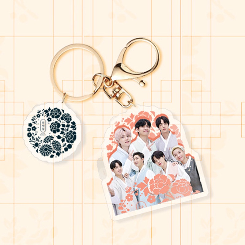 Móc khóa acrylic metagio hình nhóm nhạc BTS