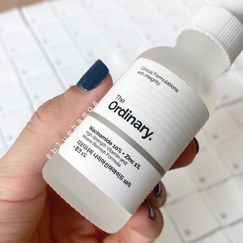 (Bản Hàn-Mẫu mới) Tinh chất Serum The Ordinary Niacinamide 10% + Zinc 1%