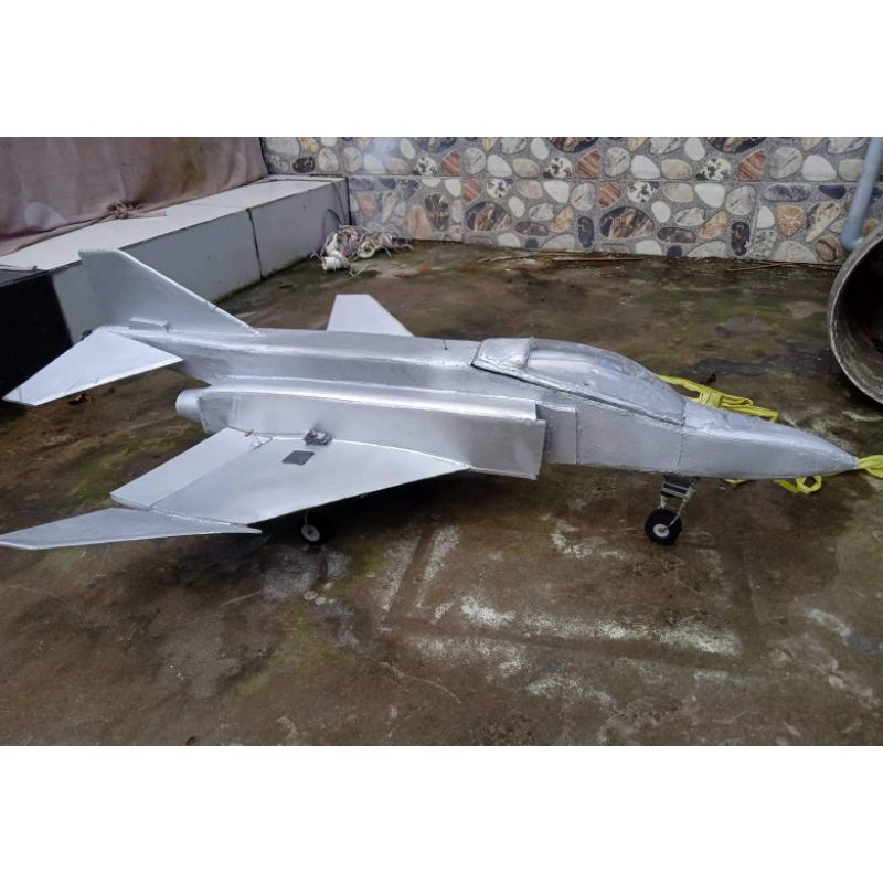 Bộ vỏ kit máy bay F-4 Fantom 3lớp cánh sải 72cm