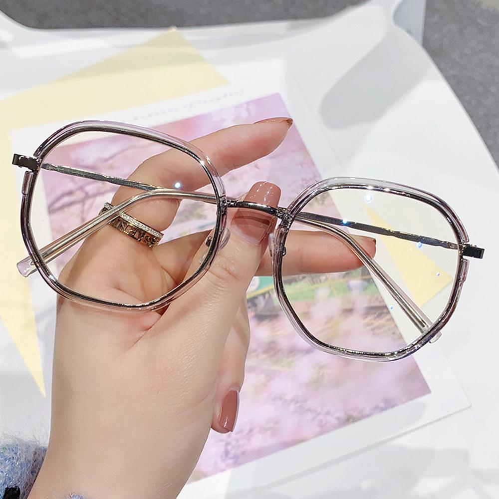 Mắt Kính Cận Thị Gọng Lớn Siêu Nhẹ Chống Ánh Sáng Xanh Thời Trang Cao Cấp