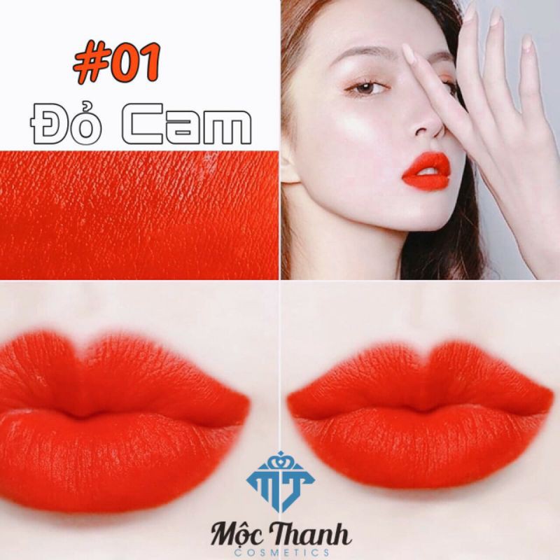 SON KEM SIÊU LÌ KHÔNG CHÌ MT LIPSTICK CHUẨN MÀU SANG XỊN MỊN Handmade