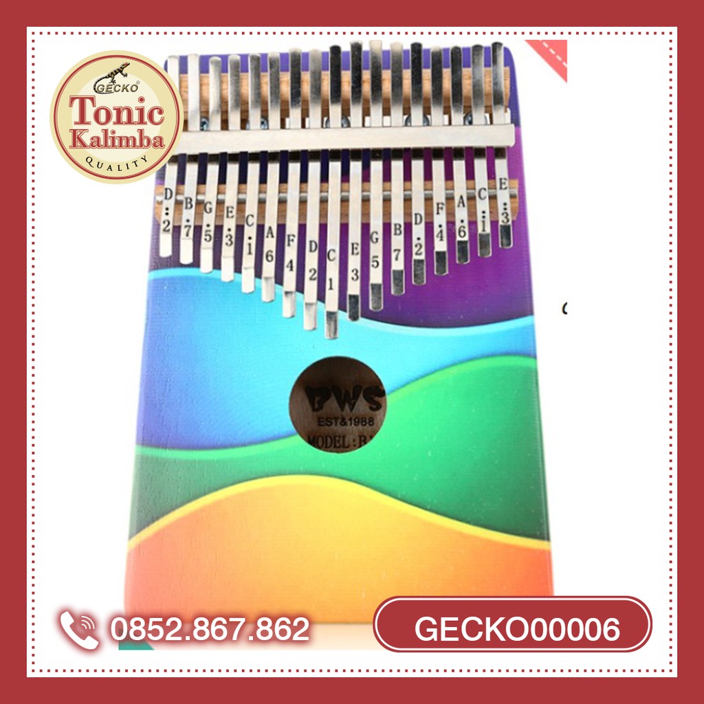 Đàn kalimba 17 phím BMS-M17- GECKO000068