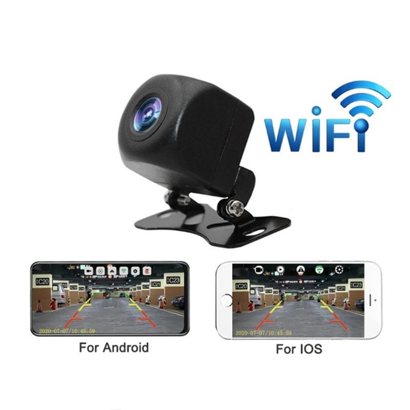 Camera quan sát phía sau xe hơi không dây HD kết nối wifi chống nước hỗ trợ quay đêm
 | BigBuy360 - bigbuy360.vn