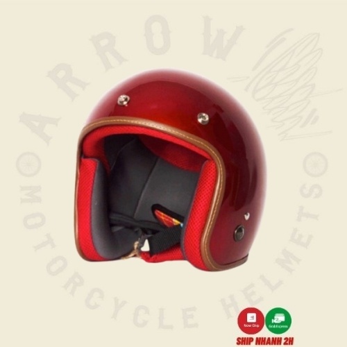 Mũ bảo hiểm 3/4 Raws vintage racer nhiều màu, nón bảo hiểm 3/4 Thái Lan - Arrowshop.vn