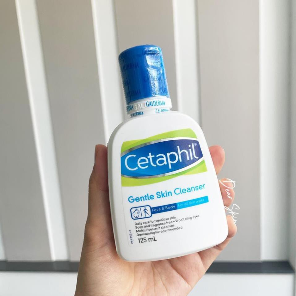 [Chính Hãng] Sữa Rửa Mặt Cetaphil Gentle Skin Cleanser 125ml 250ml 500ml - srm cetaphil dịu nhẹ dành cho da dầu da mụn