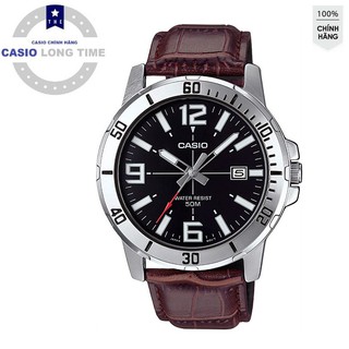 Đồng Hồ Nam Casio MTP-VD01L-1BVUDF , Dây Da Cao Cấp - Tuổi Thọ Pin 3 Năm , bảo hành 12 tháng