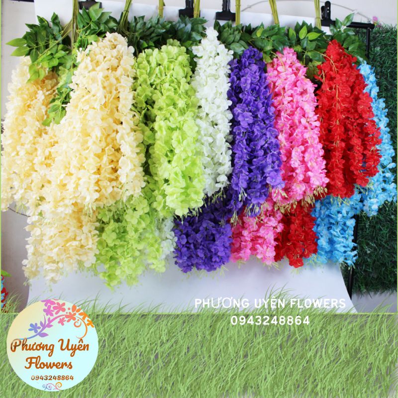 Rủ Hoa Tử Đằng_ Rủ Hoa Treo Trần trang Trí