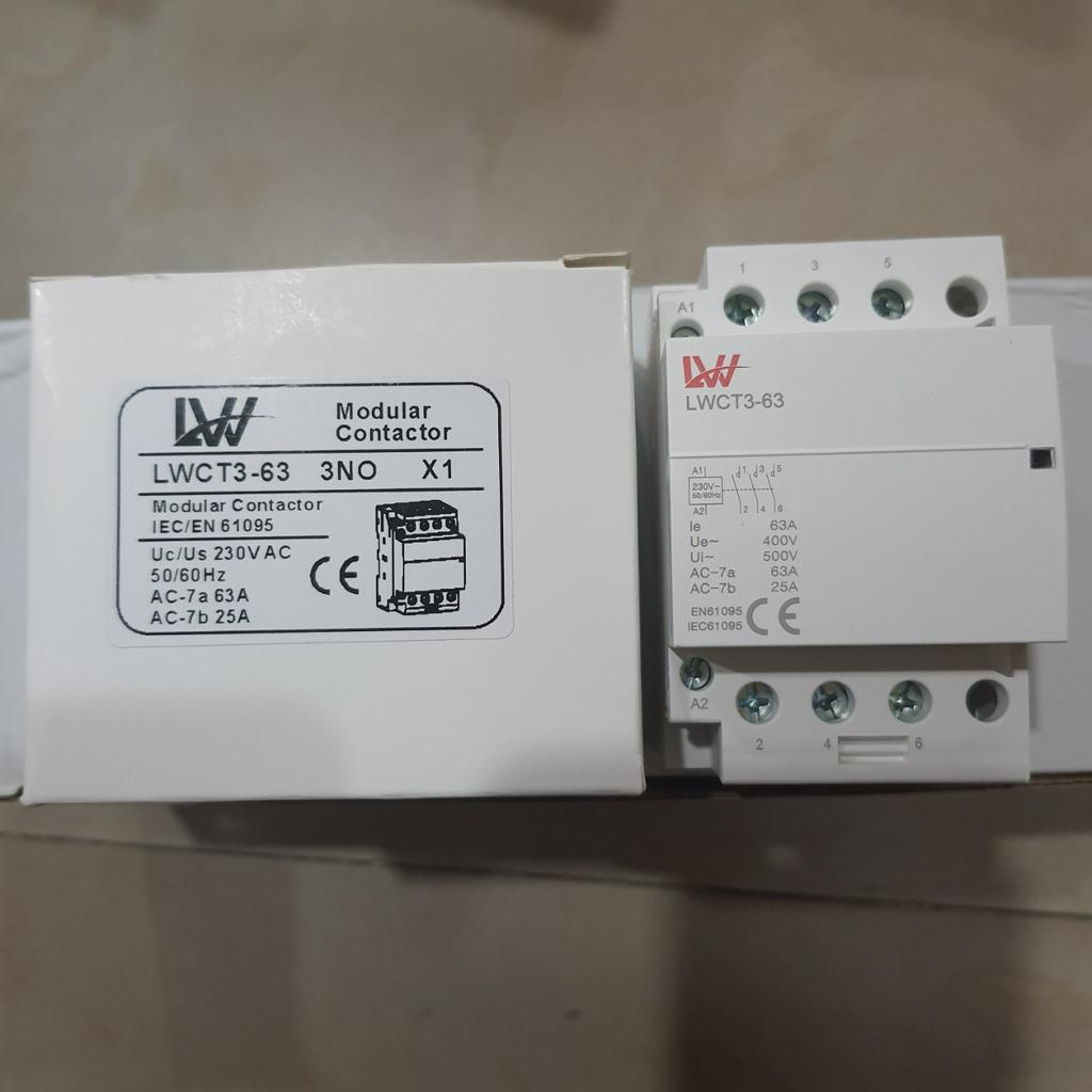 Khởi động từ 3P 380V LW 25A 32A 63A chuyên lắp tủ hàng chất lượng độ bền cao