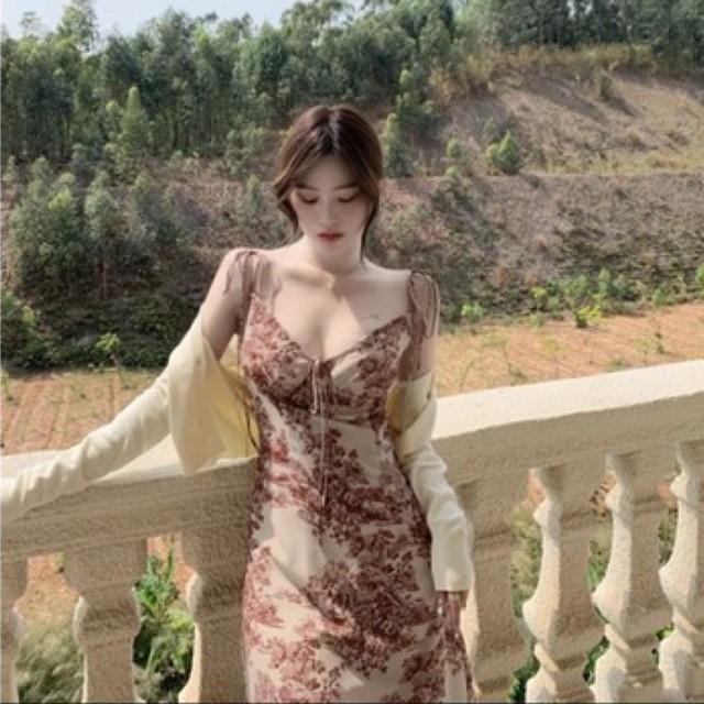 Đầm nữ ❤️FREESHIP❤️ Váy Quảng Châu hottrend