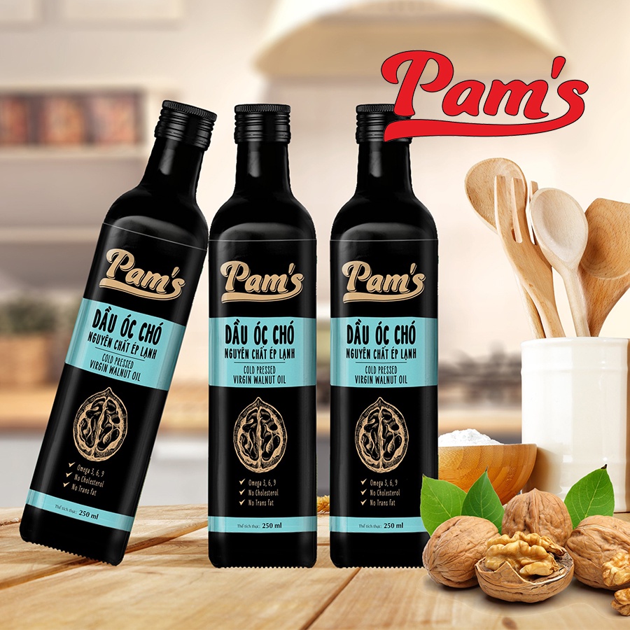 Dầu Hạt Óc Chó Pams Extra Virgin 250ml/chai