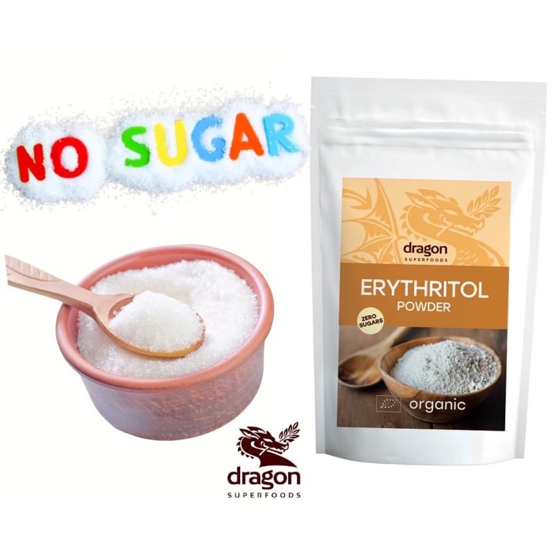 Đường Ăn Kiêng Hữu Cơ Erythritol Dragon Superfood 250g