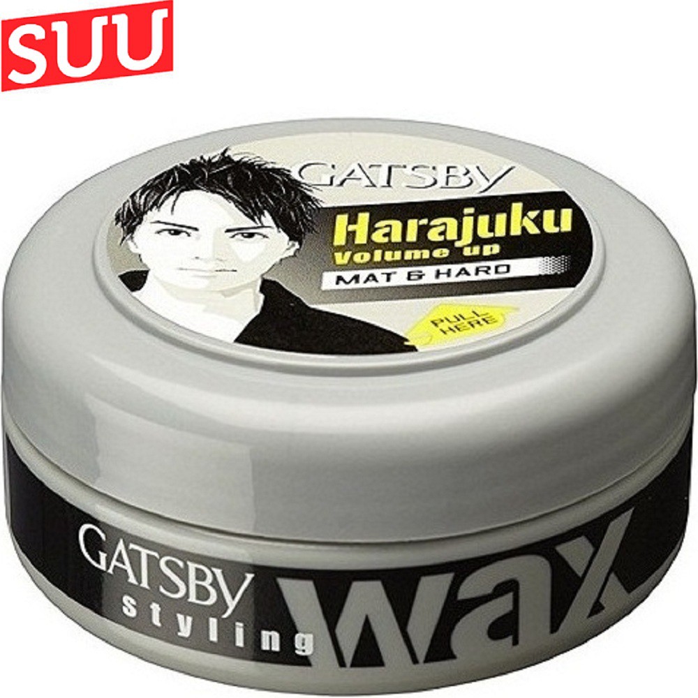 Wax Tạo Kiểu Tóc Gatsby Màu Xám mới 75g suu.shop cam kết 100% chính hãng