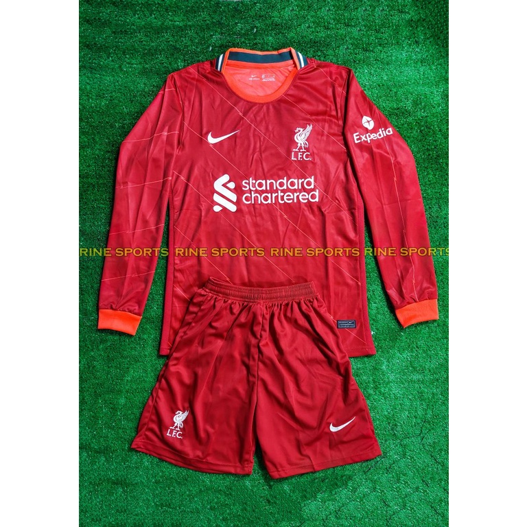 Bộ áo bóng đá LIver - Liverpool - MC -Mancity - Chelsea Dài Tay Hàng Super Thailand Logo Thuê toàn bộ giống thi đấu 100%