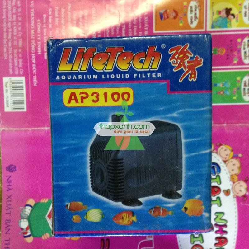 Máy bơm nước LifeTech AP3100, Máy bơm bể cá, Máy bơm Thủy canh Aquaponics tự động