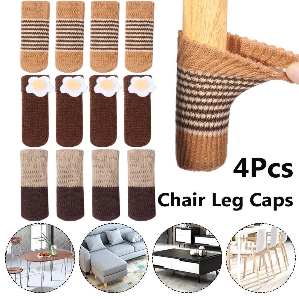LEISURE Vỏ Bọc Chân Ghế / Đồ Nội Thất Chất Liệu Dệt Kim Co Giãn Tốt