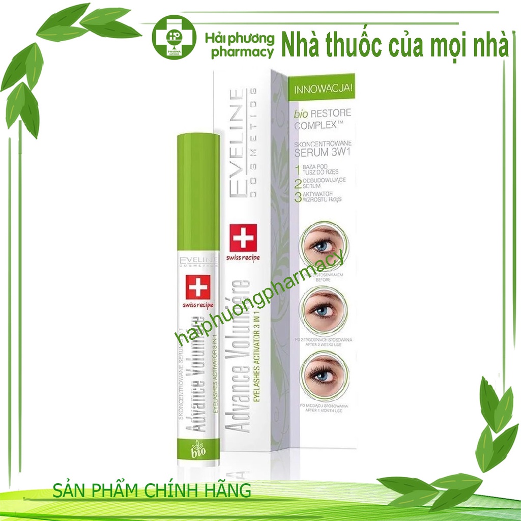Serum dưỡng dài mi eyelashes activator sx eveline balan 10ml