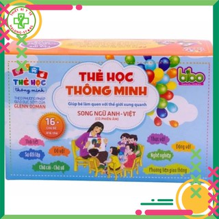 Bộ thẻ học thông minh 16 chủ đề (416 thẻ) cho bé theo phương pháp giáo dục sớm Glenn Doman