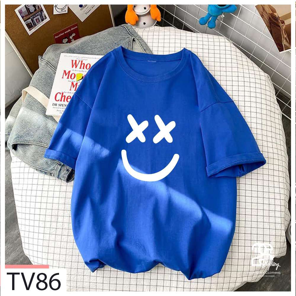 Áo Phông Rộng Nam Tay Lỡ 2sClothing Áo Thun Nam Cổ Tròn Basic Streetwear Nelly Cotton Oversize Giá Rẻ In Drew TV86 | BigBuy360 - bigbuy360.vn