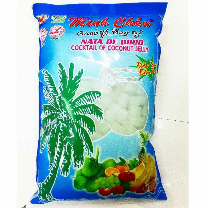 Thạch dừa Minh Châu ăn liền túi 1kg