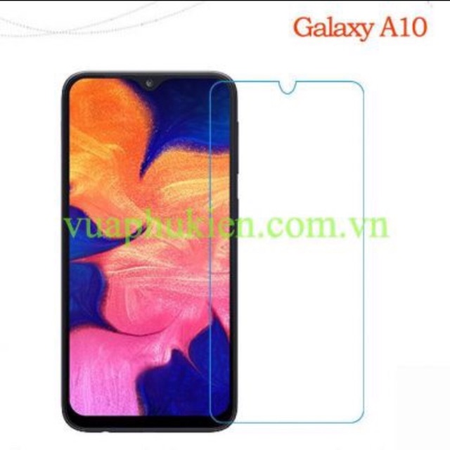 Combo 3 kính cường lực tặng ốp dẻo trong suốt cho samsung A10