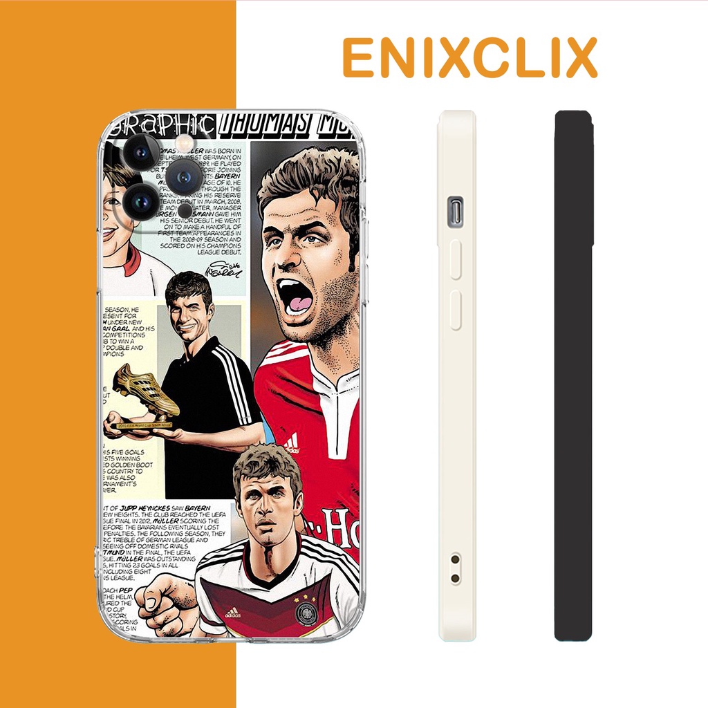 Ốp lưng thomas muller poster collage pro 13 11 12 promax 7 8 plus xs X Xr  ART20222667