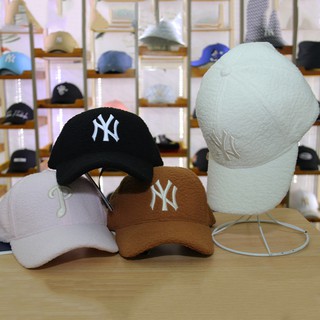 [GIÁ HỦY DIỆT] - NÓN NY PHỐI LÔNG CỪU CỰC XỊN - FORM MỀM SIÊU ĐẸP - OWL Store