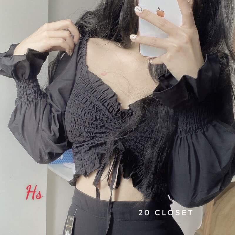 Sét áo dúm chân váy HSU1