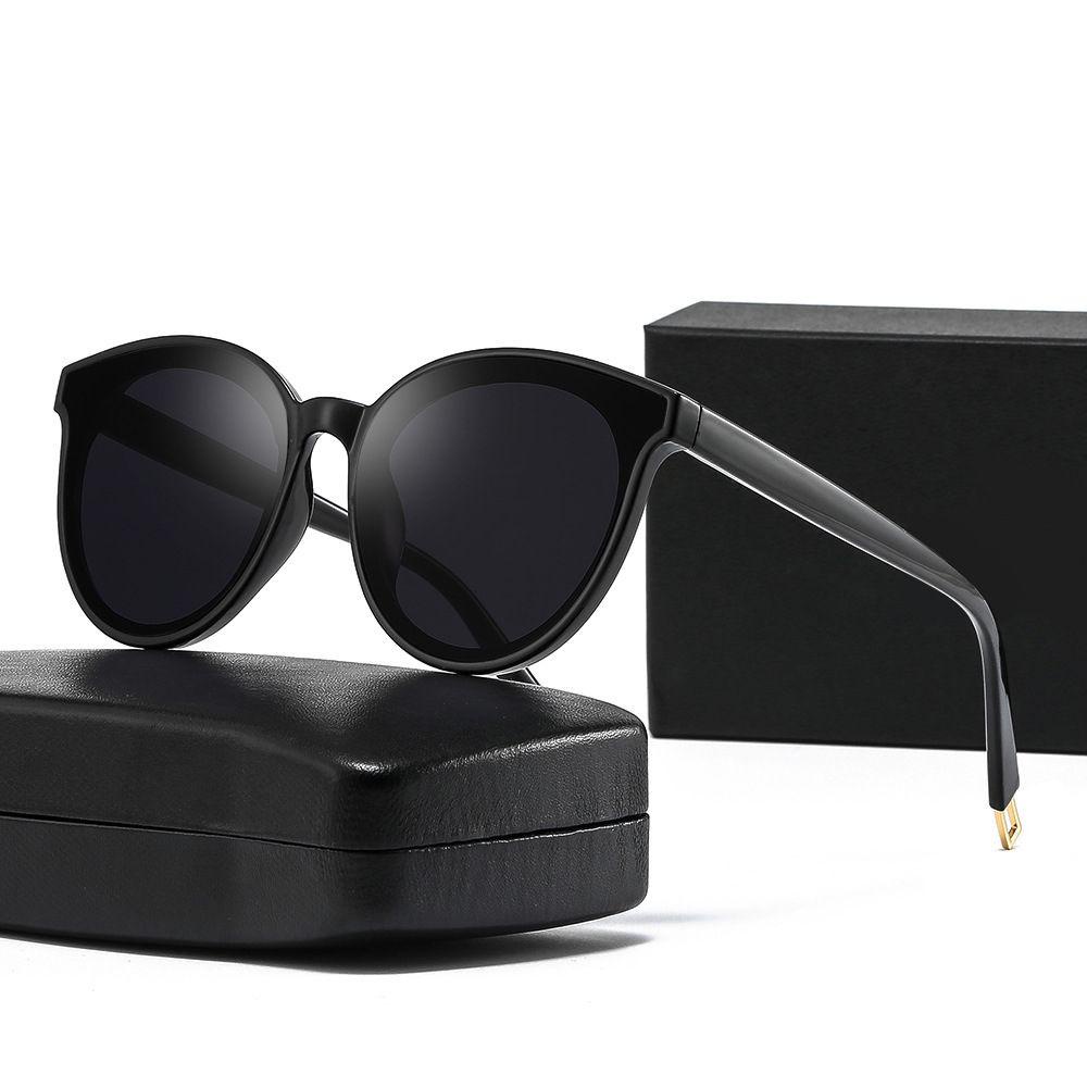 Mắt Kính Chống Bức Xạ Gọng Tròn Đơn Giản Phong Cách Hàn Quốc Cho Nam Và Nữ