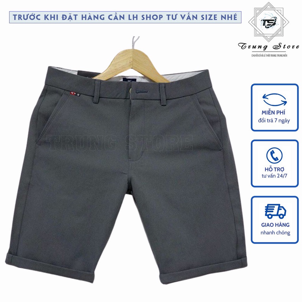 Quần Short Tây Âu Nam Cao Cấp Hàng Chuẩn Form Giá Xưởng Kiểu Dáng Trẻ Trung